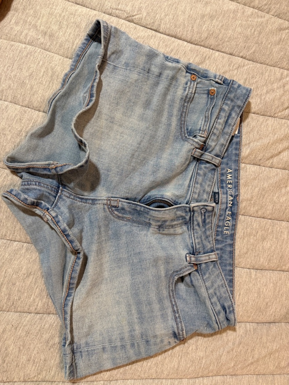 American Eagle Outfitters Light Blue Denim Shorts